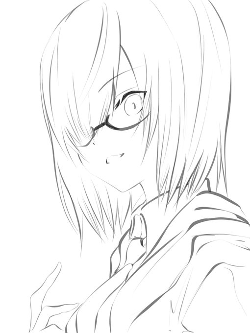 18年描き納めです Ssss Gridmanより新条アカネを描きました M とーこつの漫画