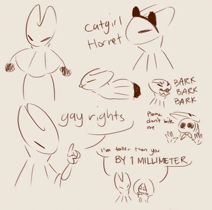 some doodles from the stream! 