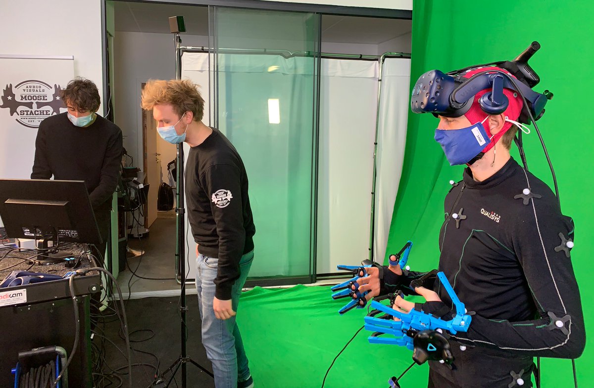 imec_mict_UGent's tweet photo. We are ready to take the next steps in the digital future๐ค2021 here we come! #ExperienceDNA #VirtualReality #UserTesting #MakingOff. More info soon! Want to know more about the @imec_int ExperienceDNA-project? Check out: https://t.co/mfT8Brfj1J |@ugent @DeltaUGent @IDLabResearch https://t.co/KEspT51x1i
