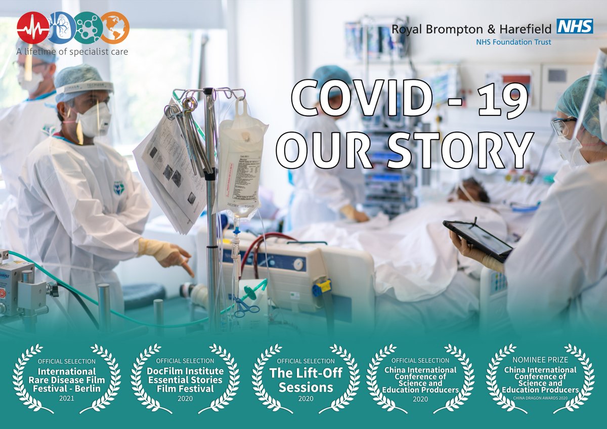 RBandH's tweet photo. During the first #COVID19 wave, we documented the remarkable efforts of our staff in a film, which was shown at a number of international film festivals.
Now, our brilliant staff have stepped up again. This film is dedicated to them &amp; the patients we treat https://t.co/3X6RICHgF9 https://t.co/ouSDlIjkBf