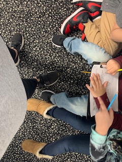 These little ThiRD graders were amazing with their <a href="/lead4ward/">lead4ward</a> NiNe SqUaREs activity :) #EEpirates <a href="/lubbockcooper/">Lubbock-Cooper ISD</a> #piratefamily #pirateinnovation