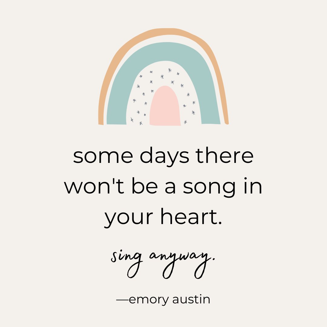 HopeIncStories's tweet photo. Some days are tough. Some days we don't have motivation. Feel it and sing through it anyway. We #Hope you have a wonderful weekend! #HopeIncStories #RecoveryHappens #EmoryAustin #FridayFeelings #NewBeginnings #Rainbow #SingAnyway #SongInYourHeart #Struggle #Inspiration https://t.co/6UXVpAu4Hv