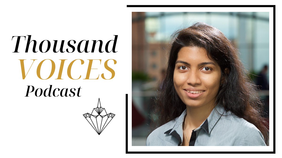 Thousand Voices podcast's 1st episode with Deva Senevirathne, Co-Founder, <a href="/SonraiLtd/">Sonraí Analytics Ltd.</a> shares with us her journey of loses, triumphs &amp; realising her dream of co-founding Sonraí.🤩

She is also 2nd winner at <a href="/women_in_ai/">Women in AI</a> Awards EU 2020.
 
Listen &amp; Subscribe➡️ bit.ly/3os5fZq
