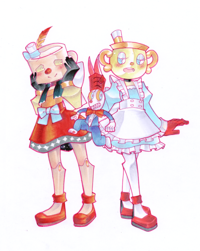 TapirPaku's tweet photo. Princess Pinoccio and Fugitive Chalicia
#cuphead #puphead #cuppet #chalice #mschalice #hopuspocus https://t.co/UUo6yecBlh