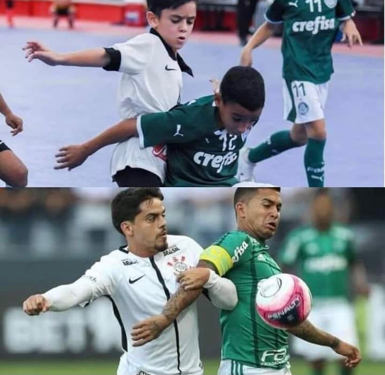 O presente e o futuro.