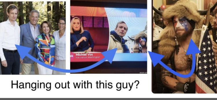 So, this feller hangs out with that feller - and that feller stormed the KEEP?kek.Qui Bono? Why IMPEACH POTUS NOW (with only 12 days left)?