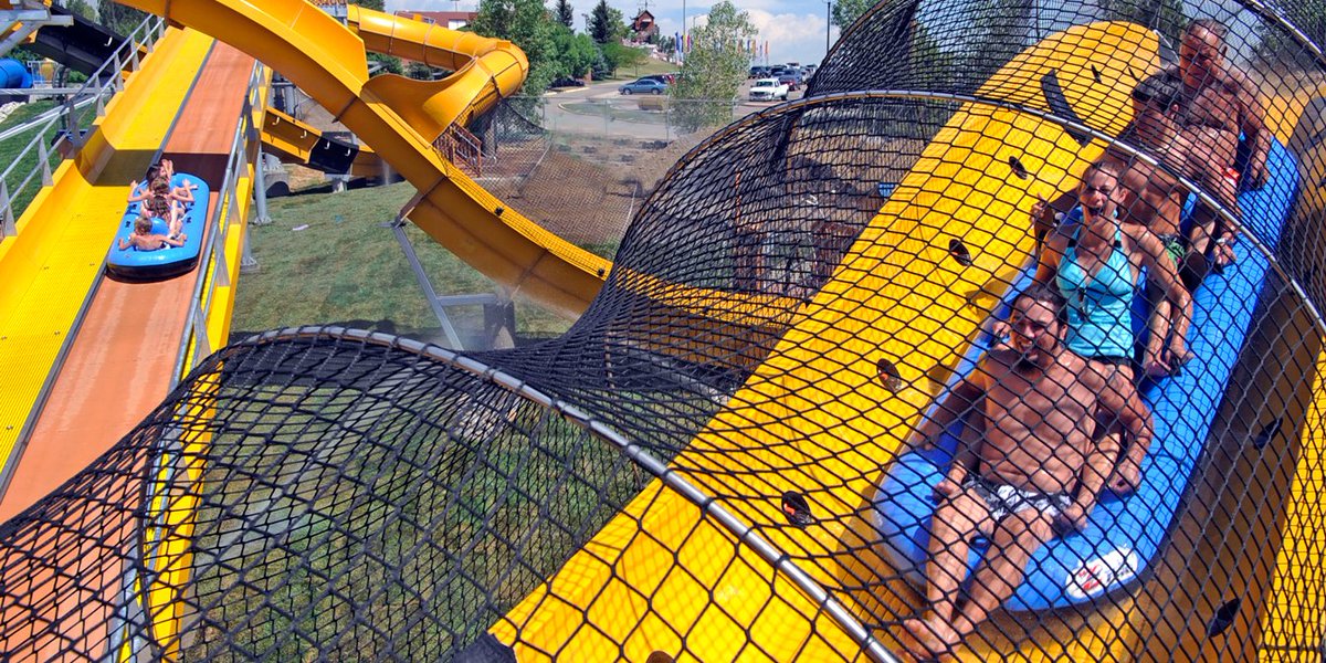 ProSlideTech's tweet photo. One of America’s largest water theme parks, @waterworldco consists of over 45 attractions, fifteen of which are high-performance ProSlide water rides such as the “Mile High Flyer”, Colorado’s first HydroMAGNETIC® water coaster.
#WaterWorld #watercoaster #TimelessTechnology https://t.co/cBi96N7uub