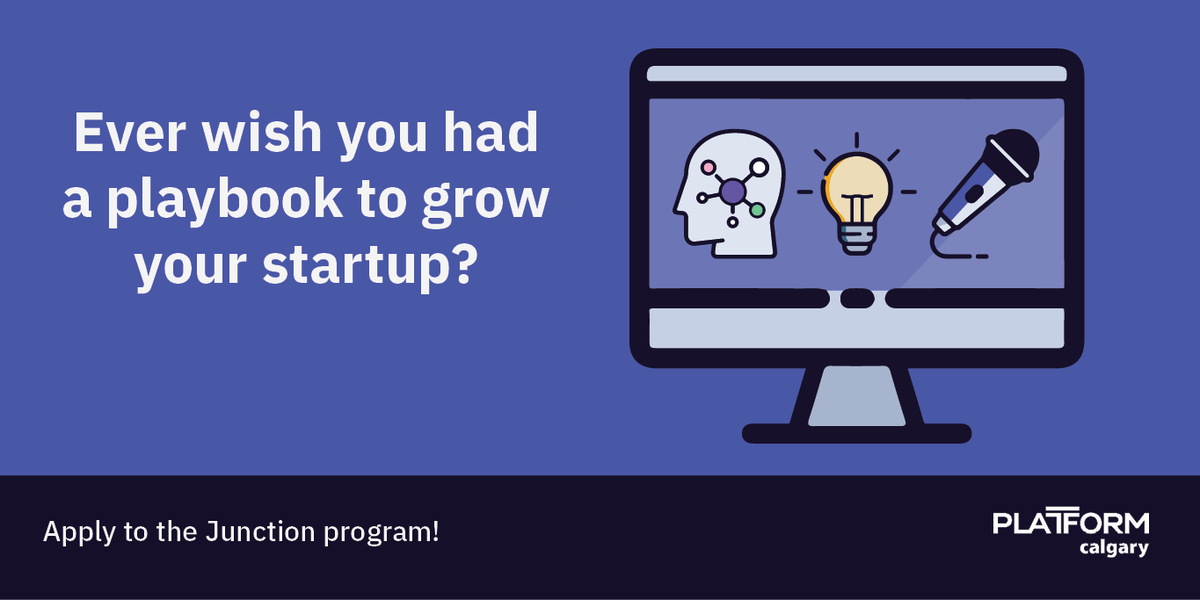 PlatformCalgary's tweet photo. Attention #YYCstartups! Do you know how to prioritize building out your startup? Learn the many components required to scale your business through #JunctionFxF ➡️ https://t.co/ElMyCkdmh4 https://t.co/ScVslGNkDw