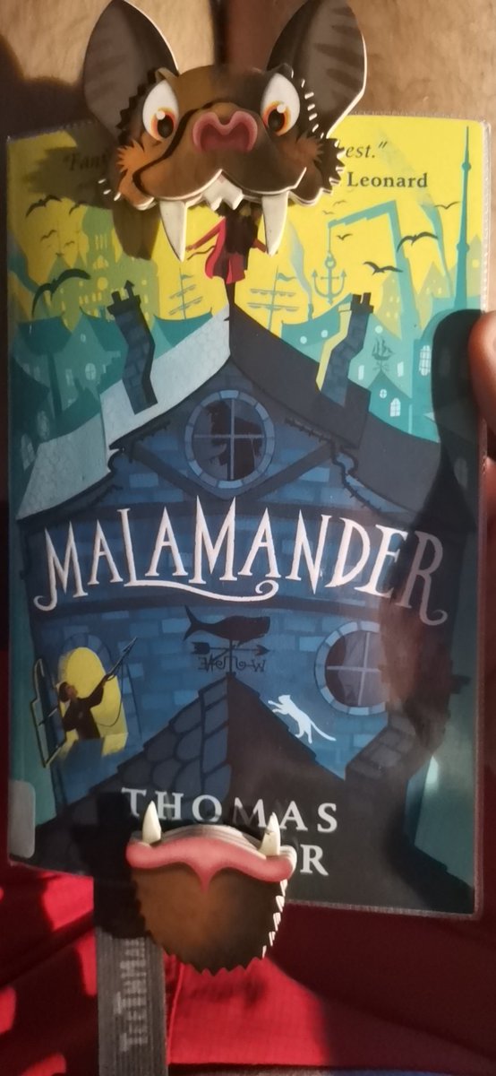 MrTowers17's tweet photo. Beginning my second book of the year and one which I've seen many recommend, let's see what mystery awaits! #newbook #malamander  @_Reading_Rocks_ @ThomasHTaylor https://t.co/EDjpUsxSEr