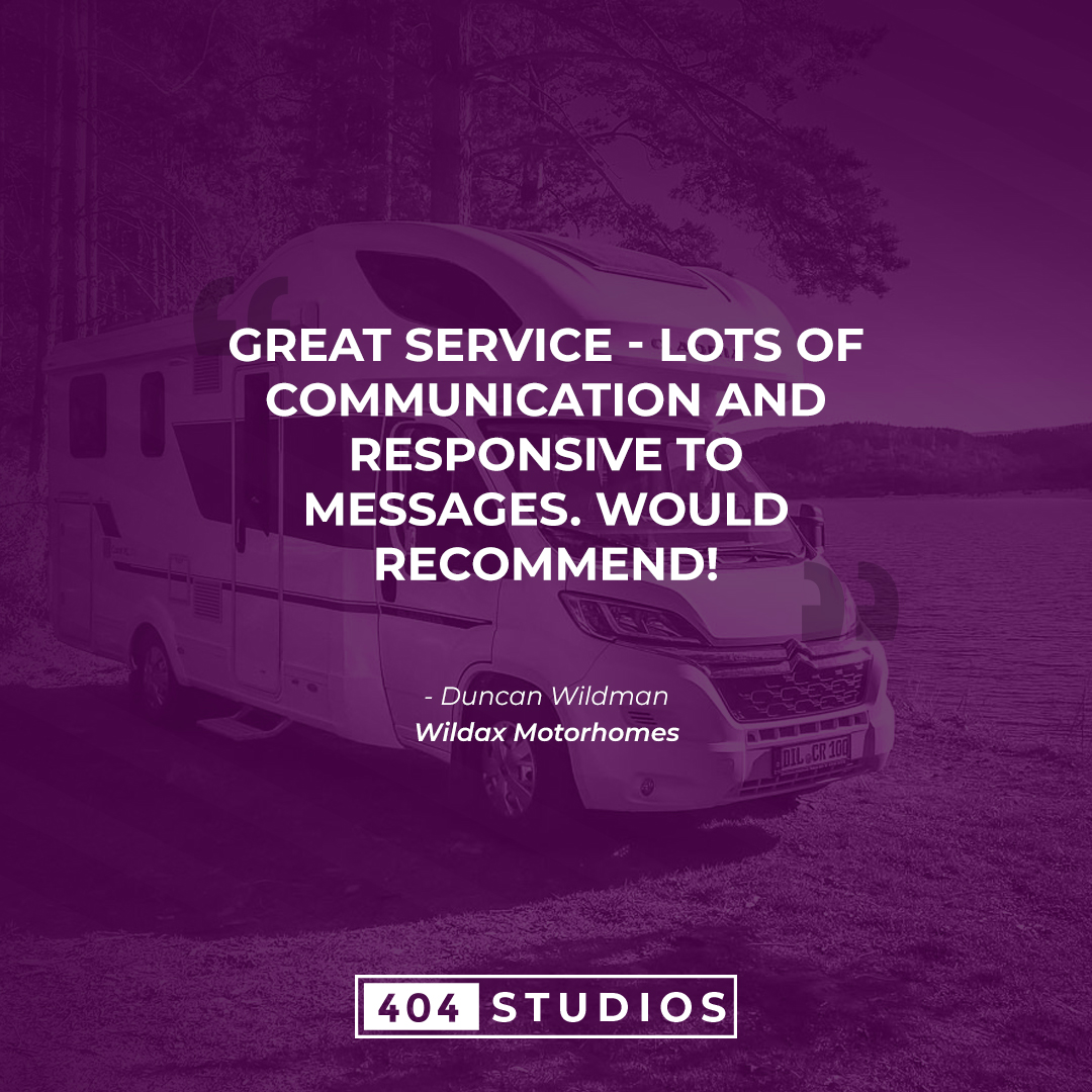 We take great pride and care in every testimonial we receive. 

Take a look at our recent testimonial from Duncan at Wildax Motorhomes!

#testimonial #huddersfield