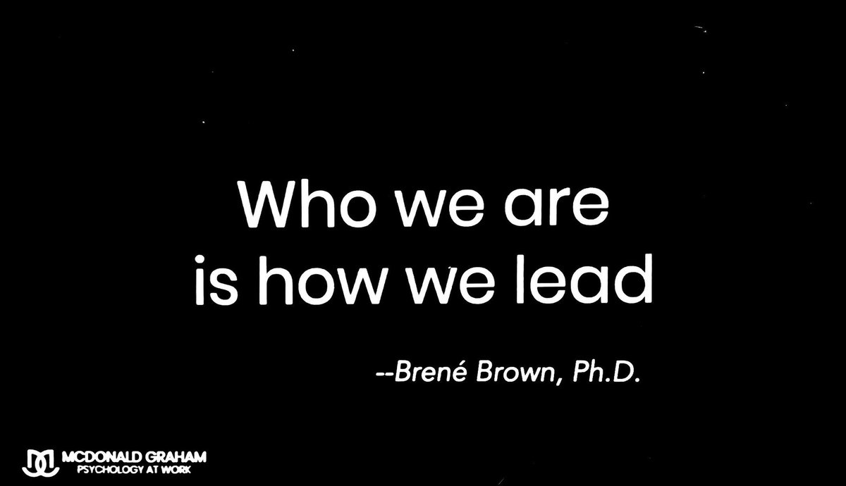 Principle 2: Who we are is how we lead.