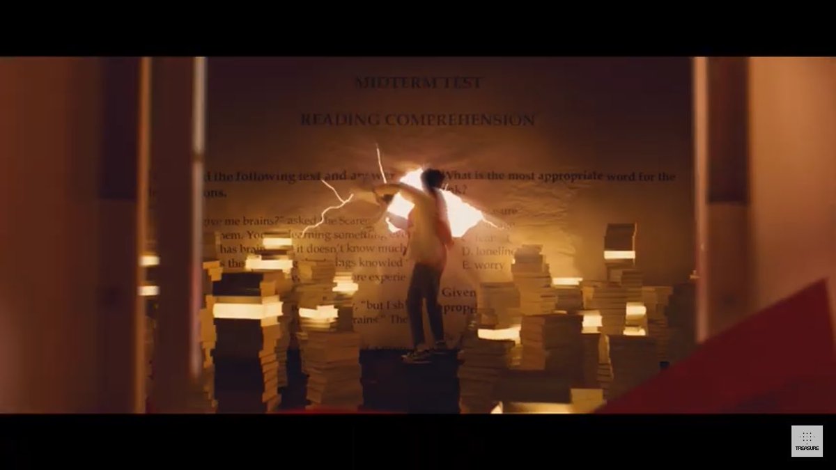 treasureporeber's tweet photo. @ygent_official @ygtreasuremaker Midterm Test. Reading Comprehension. They understand the how hard online classs is during this critical time. They’re telling us to see the bright future ahead. To get through it and you will see light on the other side of it. Be inspired Teumes. https://t.co/PlcpSgbugm