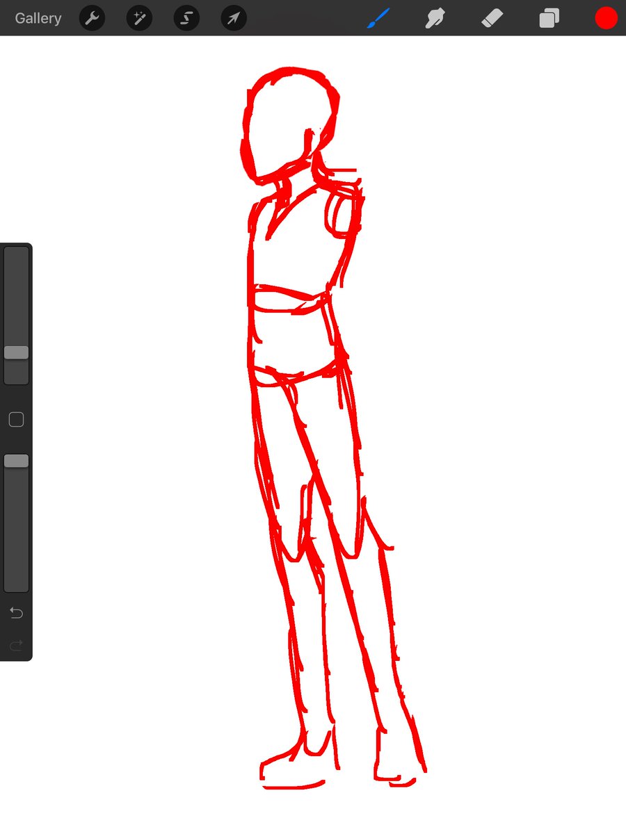 my life was ruined when i finally realized that i default draw really long legs like whyyy