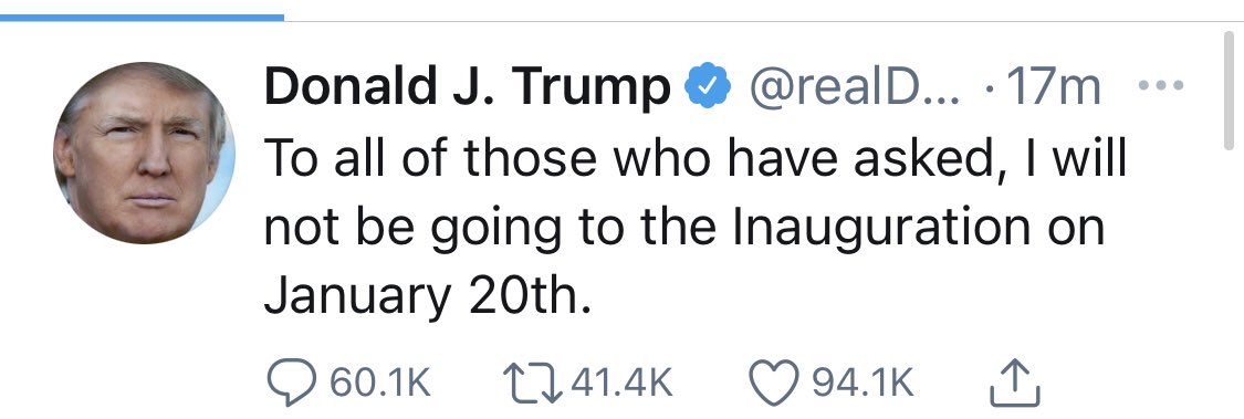 UsefulMarketer's tweet photo. Why not incite a mob and be a sore loser to the end? Totally on-brand. #DiaperDon @realDonaldTrump #ResignTrumpNow https://t.co/BG3C8oF64K