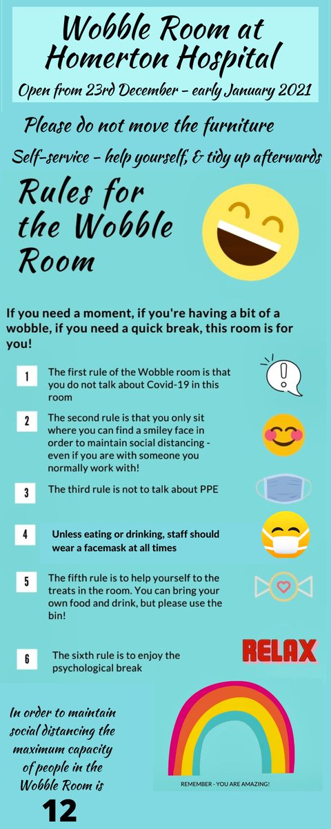 NewcombLibrary's tweet photo. Also please remember the Wobble Room rules https://t.co/YOH7P8iext