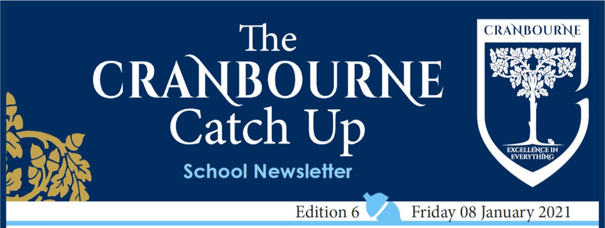 The latest edition of the Cranbourne Catch Up is now available online! 
Please read the newsletter to see the updated timetable. 
Link: cranbourne.hants.sch.uk/news/school-ne… #Cranbourne #Basingstoke #Newsletter #Update