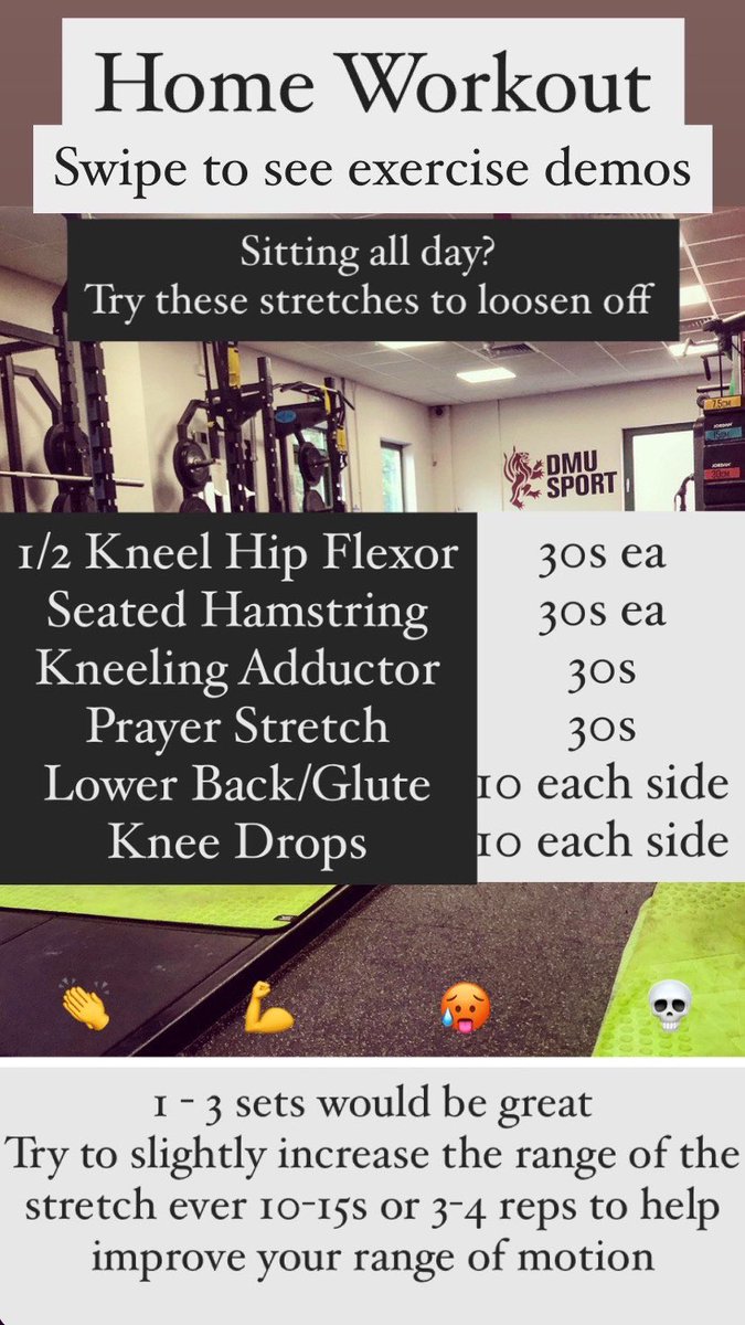 DMU S&C tweet media