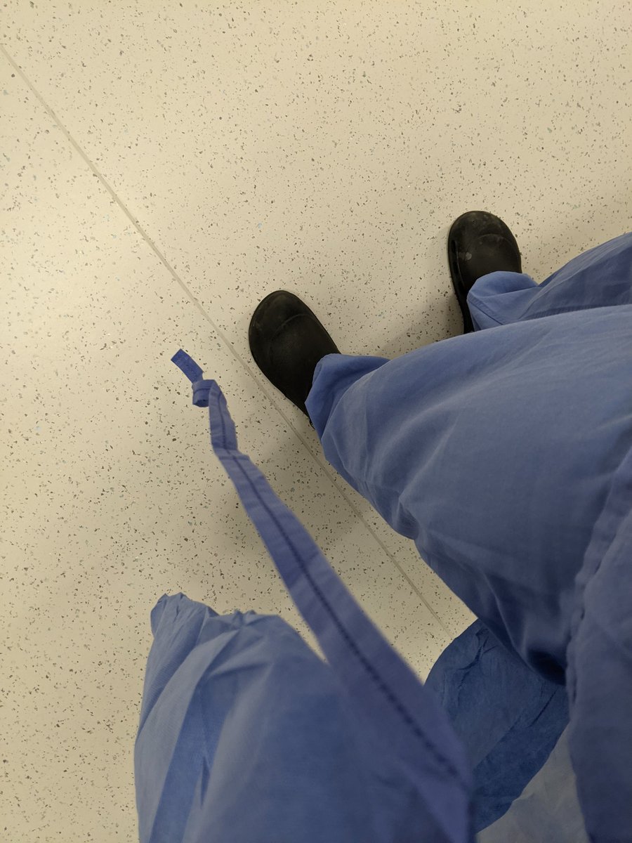 spriggs_'s tweet photo. It's taken 6 months but I've eventually gone full #anaesthetics with the dangly surgical gown dressing gown https://t.co/PH5gbDYCUO