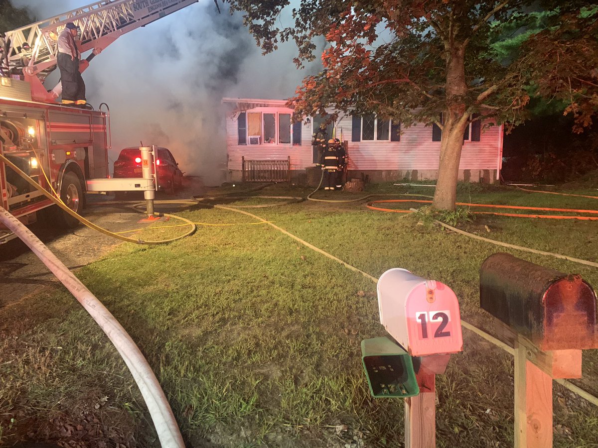 SHC57's tweet photo. SHC 2020 Recap. Our top 10 Events. HONORABLE MENTION.  September 20 - Mutual Aid Structure Fire with Gansevoort on Duncan Rd. https://t.co/bVef9YUmsf