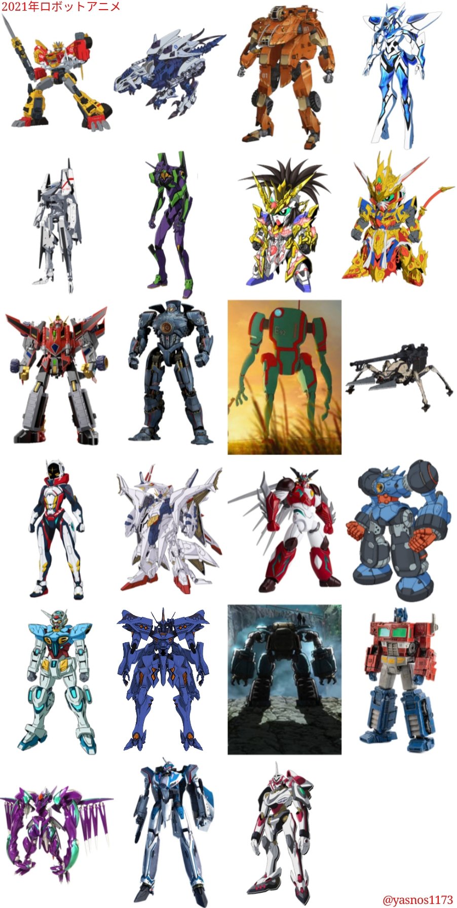 靖乃椎子 ロボット小説家 今年と去年のロボットアニメ一覧です 沢山あるのでロボアニメ好きな人は応援しましょう W Obsolete アースグランナー バック アロウ シンエヴァンゲリオン劇場版 ゾイドワイルド戦記 シドニアの騎士 Sdガンダム