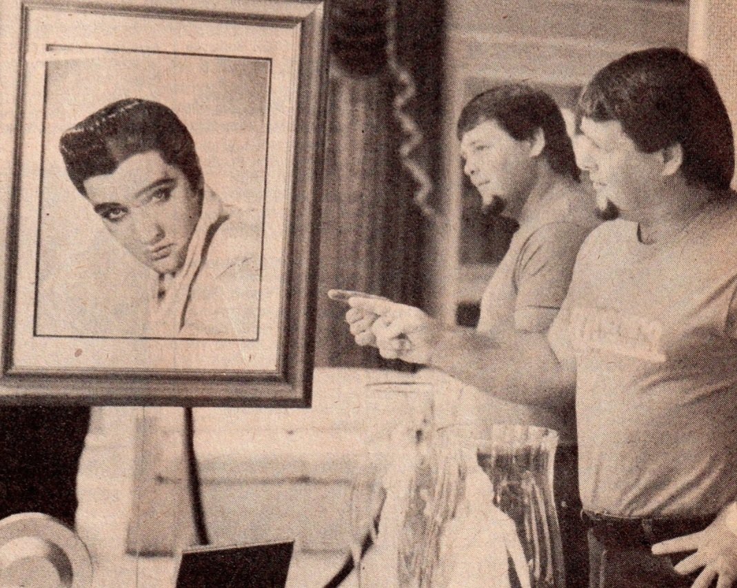 Fellow Memphian, Elvis Presley, born on this date. Happy Birthday from one King to another! 