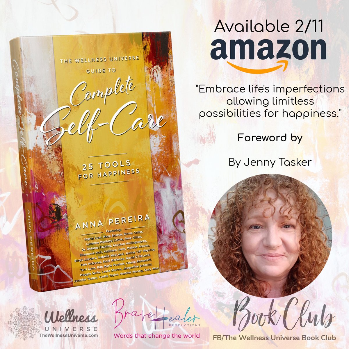 AnnaPereiraDesi's tweet photo. Happiness is arriving on Amazon Feb. 11!!
Join us in the Wellness Universe Book Club Group to stay up to date, take part in our special events, and connect with all the authors! ⇨ https://t.co/EDNyVwiKBq  

#selfcare #happiness #happinesstips #bravehealer #wuworldchanger #WUVIP https://t.co/Fo58jlb7Gf
