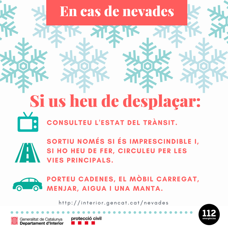 emergenciescat's tweet photo. #ProteccioCivil demana a la ciutadania extremar la precaució davant el temporal de neu 🌧, onatge 🌊 i vent 💨 del cap de setmana

NOTA PREMSA 👇
https://t.co/617xt560yv https://t.co/yAByuBeemd