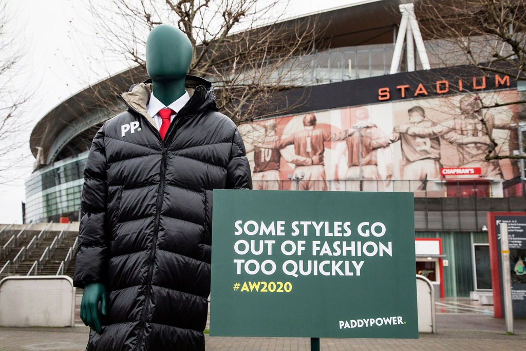 KGAgencyUK's tweet photo. Just before Christmas, Keam George Agency delivered some cheeky Paddy Power guerrilla action for our friends at @talktotommy 
Sorry, Gooners! 😉 #guerrillamarketing #Marketing  #DigitalMarketing  #TottenhamHotspur  #Spurs https://t.co/QVp4qzbklm