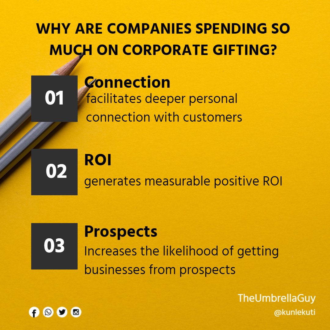 KunleKuti's tweet photo. It shouldn't be your "headache" to worry about what corporate gifts to give to enhance your corporate image or to achieve your marketing, advertising and sales promotion goals. 

Pass that headache to TheUmbrellaGuy.

#branding #marketing #entrepreneur #business #corporate  #gift https://t.co/PxkGjsJexv