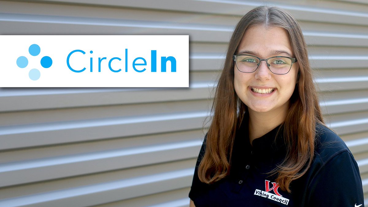 Viking Council student Alexis Huls says, “I’m excited for CircleIn because I think it’ll be easier to connect with classmates while we’re in another HyFlex semester. One thing I think that is cool about the app is the potential to get gift cards if enough points are earned!”