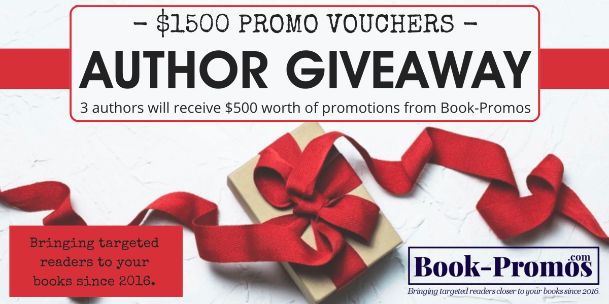 Very excited about this! book-promos.com/giveaway/ #WritingCommunity #Giveaway