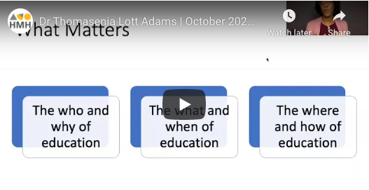 CAmundsonTX's tweet photo. What are the characteristics of someone who understands that "mattering" makes a difference for students?
💻 Watch @TLAMath's session from the @HMHCo #ThinkConnected Virtual Summit, for a reflective discussion on what really matters for student success. https://t.co/gk4uZmSBJd https://t.co/VpuyHlO4Qm