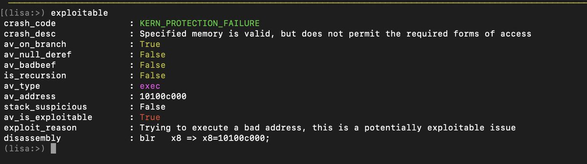 ant4g0nist's tweet image. ok, that looks better :D #lisa #lldb