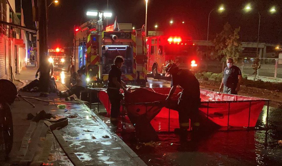 Bomberos Metropolitano Sur tweet media