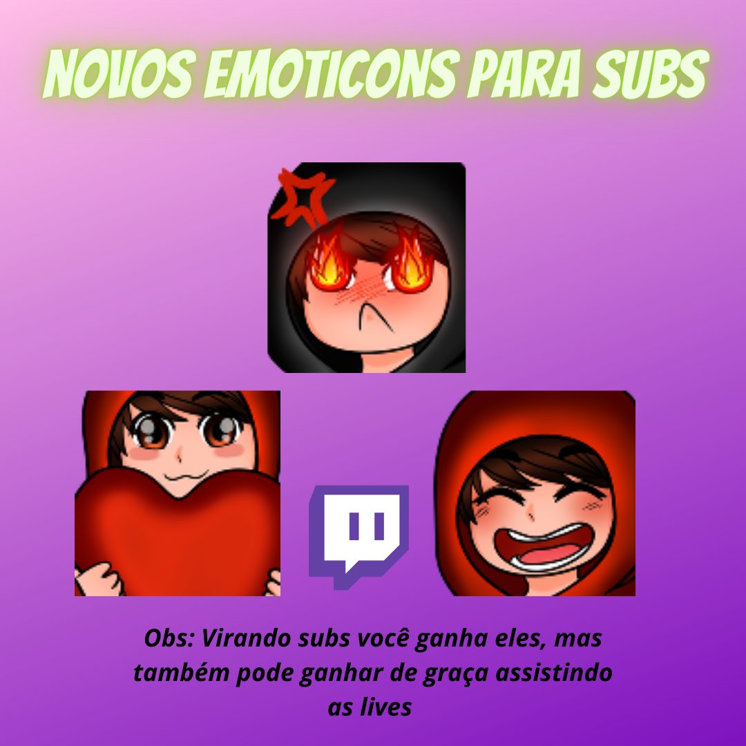 CrisMelow's tweet photo. Valeu galera batemos 800 followers na twitch, agredeço a todos que estão acompanhando e me apoiando
Vocês são fodas 💜

Novos emoticons e novos símbolos de subs 🤩💜

@TwitchBR 
#twitchstreamer #twitch #twitchaffiliate #BrawlStarsArt #brawlstarsfanart #TwitchPartner #brawlstars https://t.co/S0ARBwaqDp