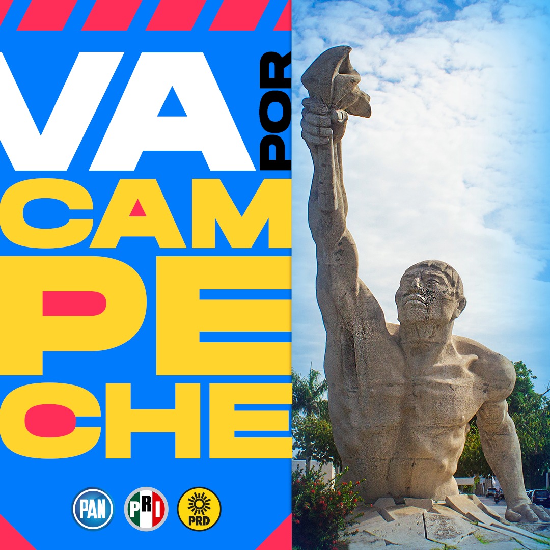 Aldo_Z's tweet photo. Hoy Campeche da un paso histórico en su vida democrática. 
Quedó consolidado el primer bloque opositor real de la historia local. 
#VaXCampeche es la exprésion mas plural de nuestra política. https://t.co/qZCQcpf6o7