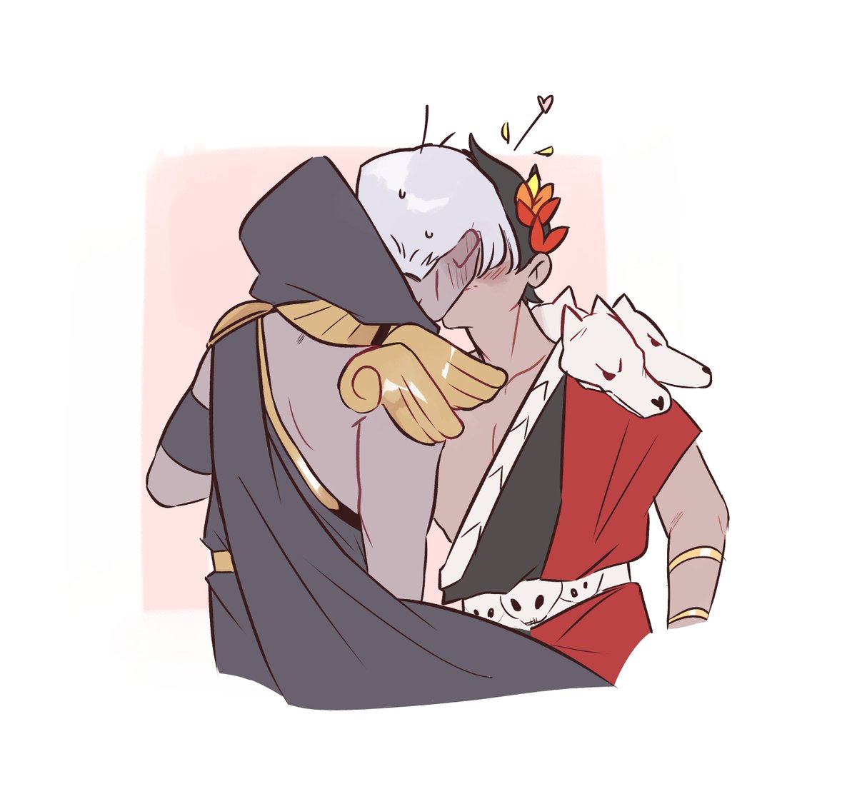 polteegeist's tweet photo. THEY!!!!!!!!!!! .... *crosses arms* #zagthan #HadesFanArt https://t.co/05UY1LKgvH