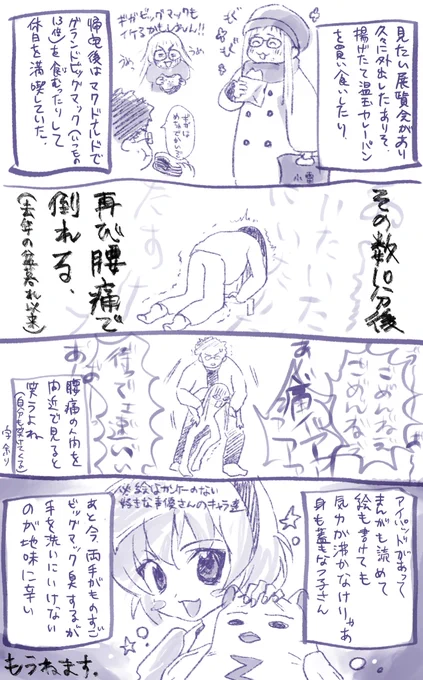 惨め!腰痛の地獄 再びの日記 