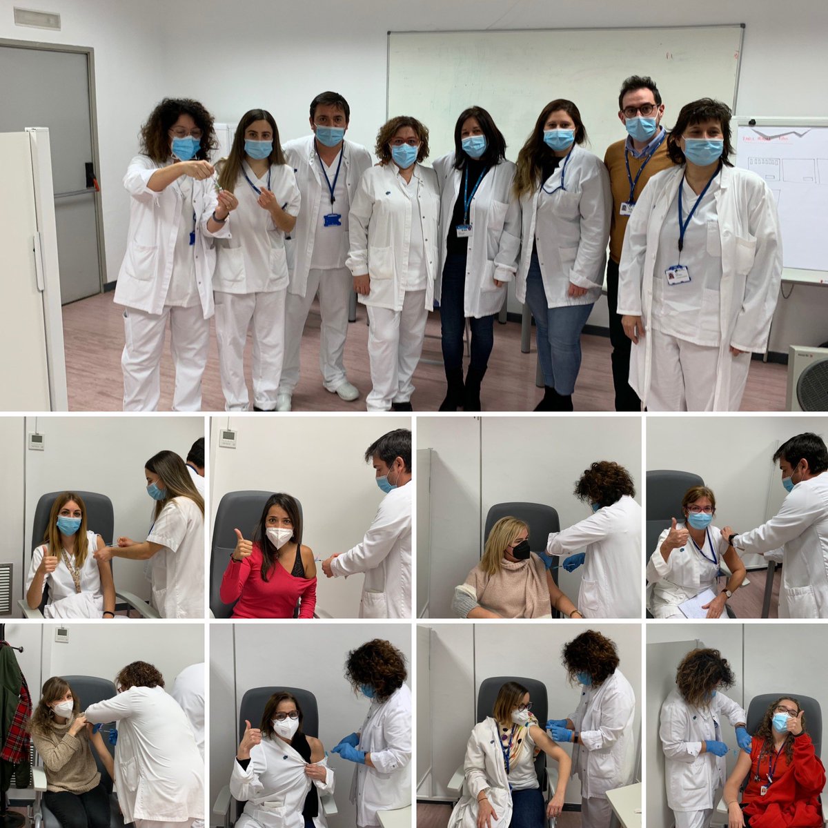 💉 Gràcies a la feina de tots els implicats en la campanya de vacunació dels professionals del #parctauli, sota la coordinació de Salut Laboral. Ja som més de 400 vacunats contra la #covid_19 en els dos primers dies! I seguim!! 💪🏼💪🏼 💪🏼💉💉💉
#Joemvacuno #joemvacunoparctaulí