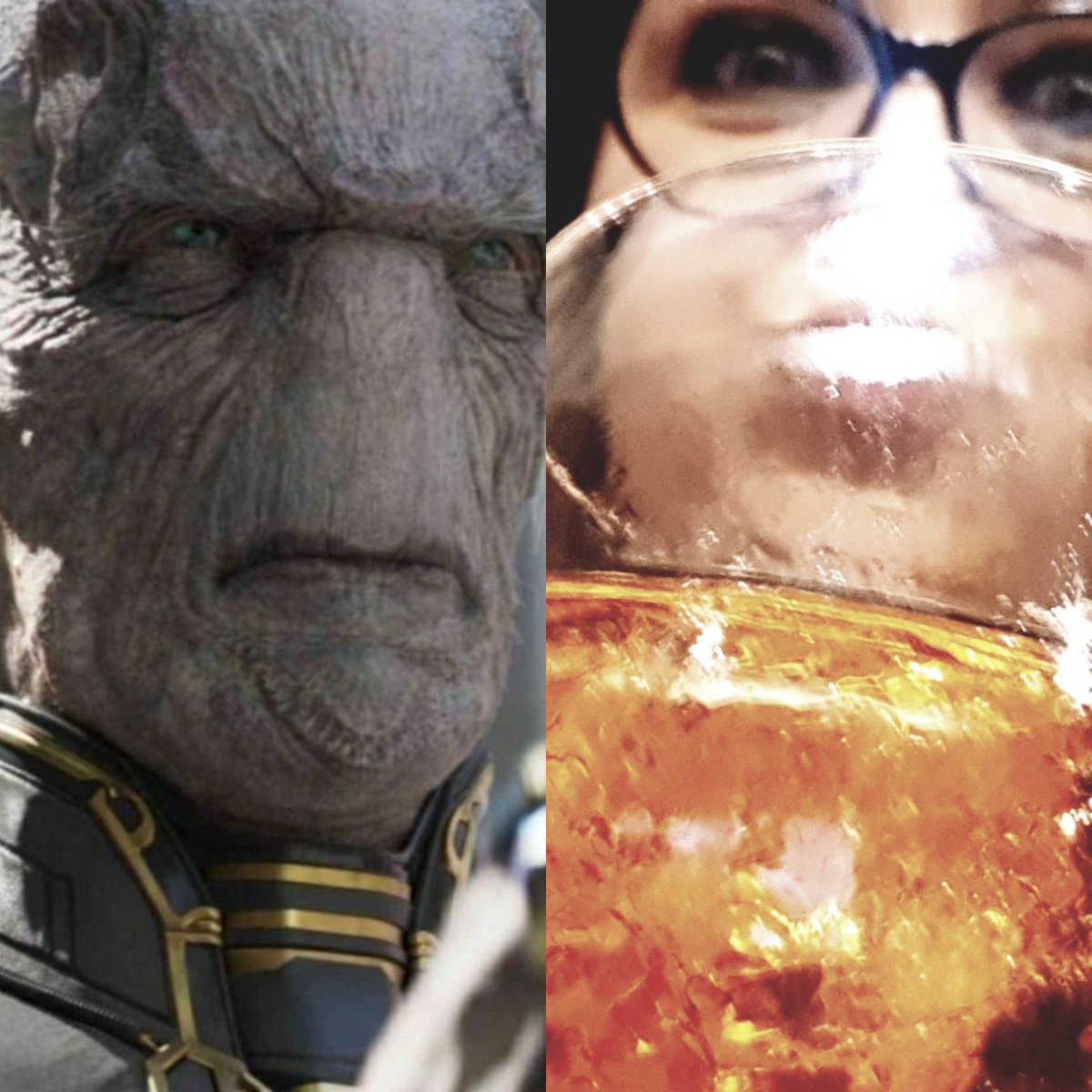 Barbaratoffee's tweet photo. Il venerdì è spritz! #avengers #infinityword #ebonymaw #friday https://t.co/bYKSRmWiYc
