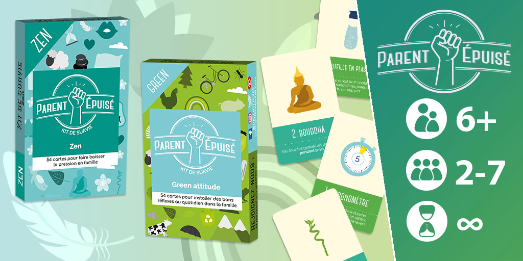 Dès ce week-end découvrez 2 nouveaux kits de Parents Epuisés pour prendre de bonnes résolutions écolos et commencer l'année détendus ! 😌 <a href="/Parentepuise/">Parent épuisé</a>