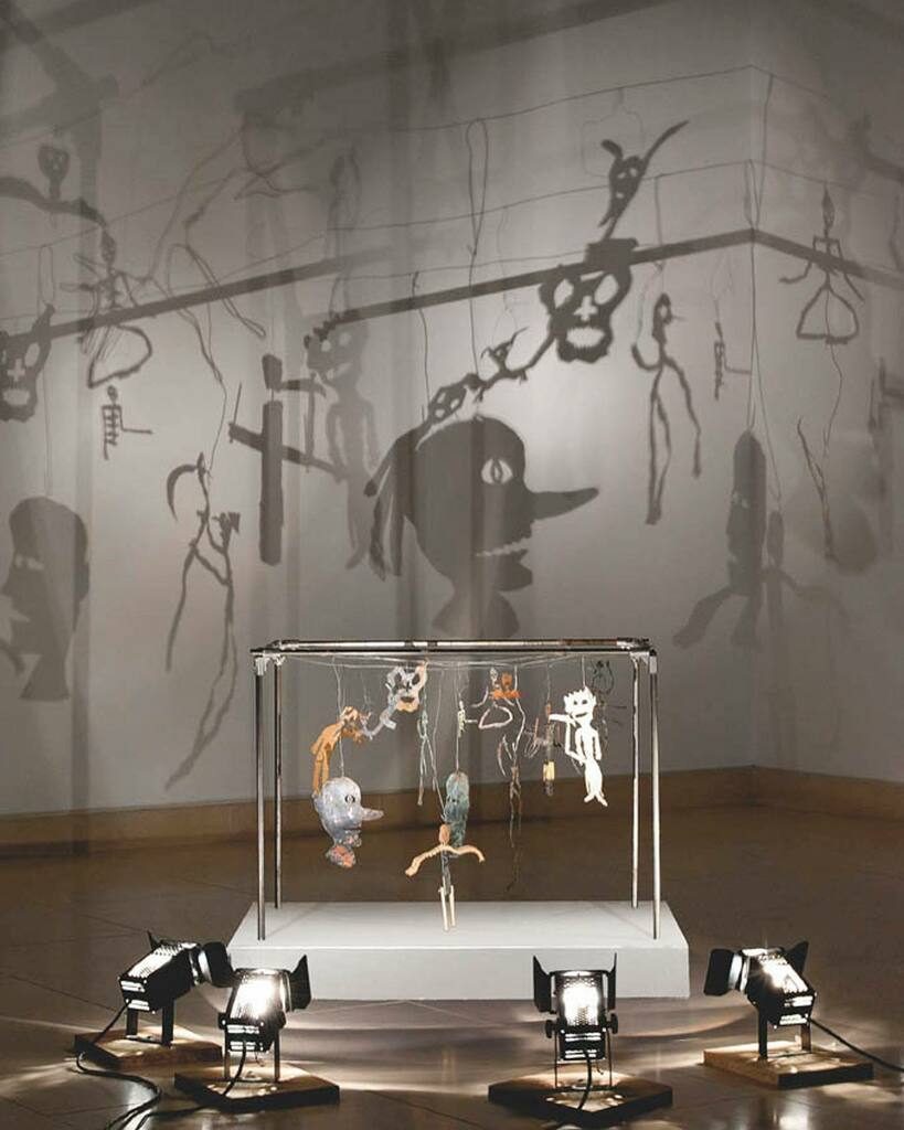 Play|

 “Shadows can disappear from one minute to another. As soon as the spotlights or the candles go out, all is gone. The shadow is fragile, it is intangible.”

Christian Boltanski’s Théâtre d'ombres (Theatre of Shadows). 

📸: Christies instagr.am/p/CJybHdshxsN/