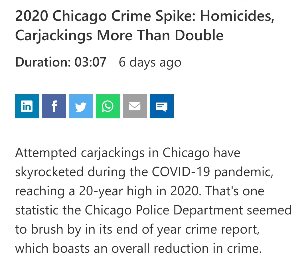 Additionally, cities that responded to the "racial reckoning" by de-fanging police forces saw spikes in violent crime, leading to even MORE deaths--again, mostly minorities--but I see few people willing to make the connection between BLM agitation and these grim statistics.