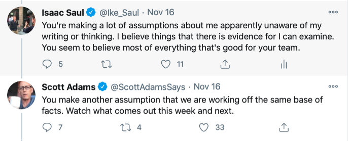 2/ Here were some of the things Scott was saying to me during our interactions, which I screenshotted (knowing this day would come)