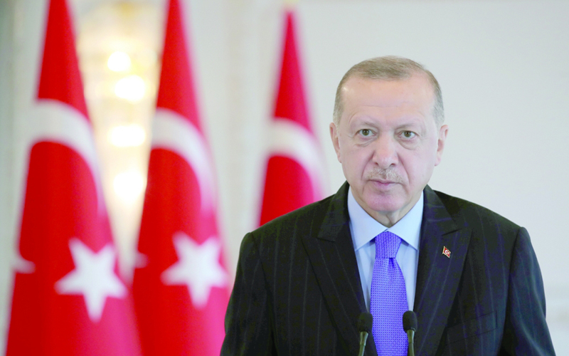 اردوغان يشير لوجود "إرهابيين" بين متظاهري جامعة في اسطنبول جريدة عمان