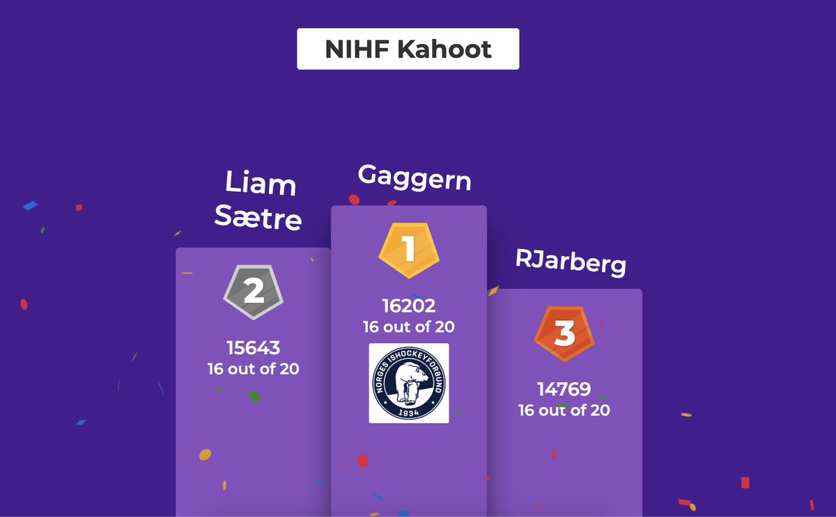 Norges Ishockeyforbund tweet media