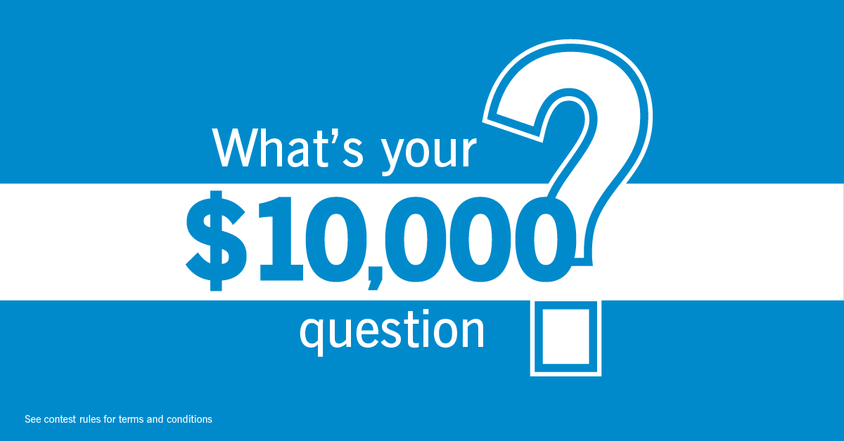 Fournier_coop's tweet photo. Here’s a chance to kickstart your financial future! When it comes to investing, we all have #QuestionsWorthAsking. If you share the one that’s top of mind for you, you could win one of three $10,000 prizes! View contest rules and enter the contest today: https://t.co/aTD1jaJy9K https://t.co/qP74vdSznI