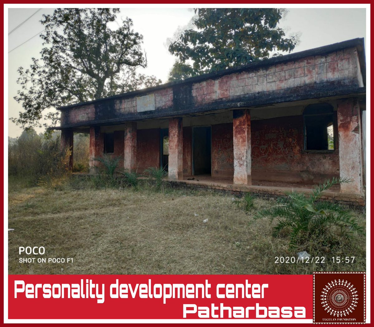 Ma'am <a href="/neerja_kujur/">Neerja kujur</a> I and my friend is running a personality development centre at this ruined building where we teach english speaking to adivasi children of Saranda. Please have a talk with our children physically or virtually on video conference 🙏