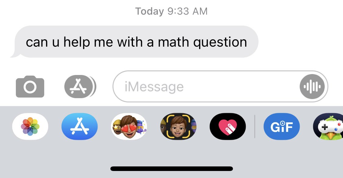 MyChaos's tweet photo. My daughter texted me this from the other room. Bwaaa. #idontmath https://t.co/QxUFooGLT8
