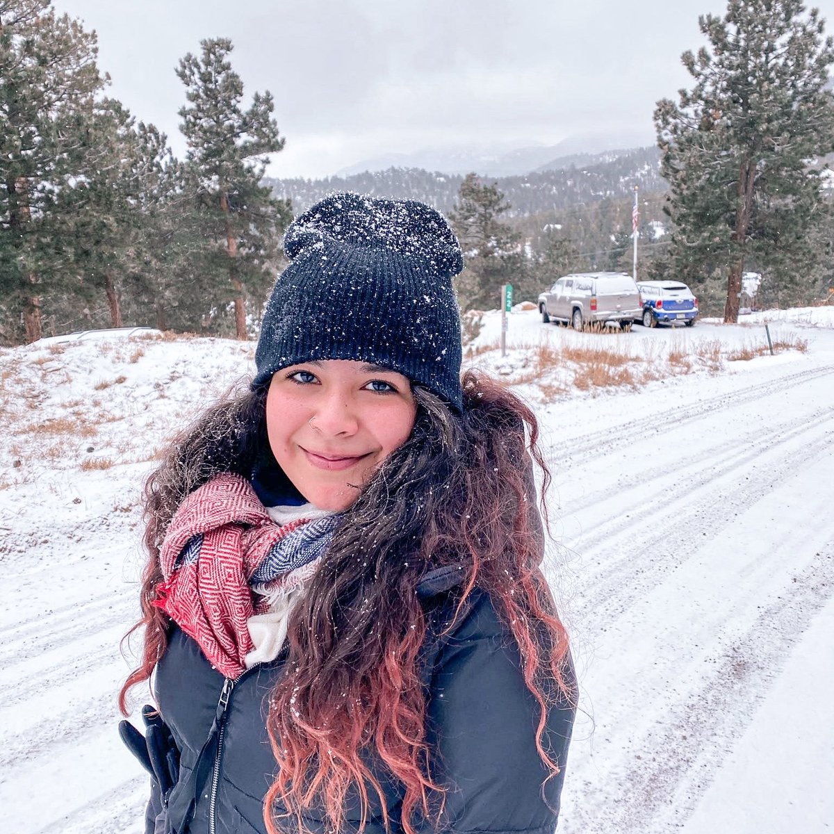 Snow ready to go back and see our sisters next week!!☃️  #alphagam